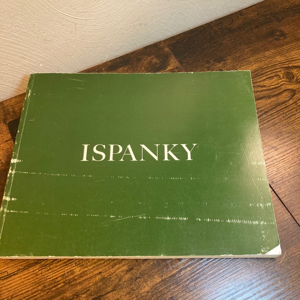 Laszlo Ispanky Sculpture Art Book Vintage Softcover Bronze Terra Cotta Work